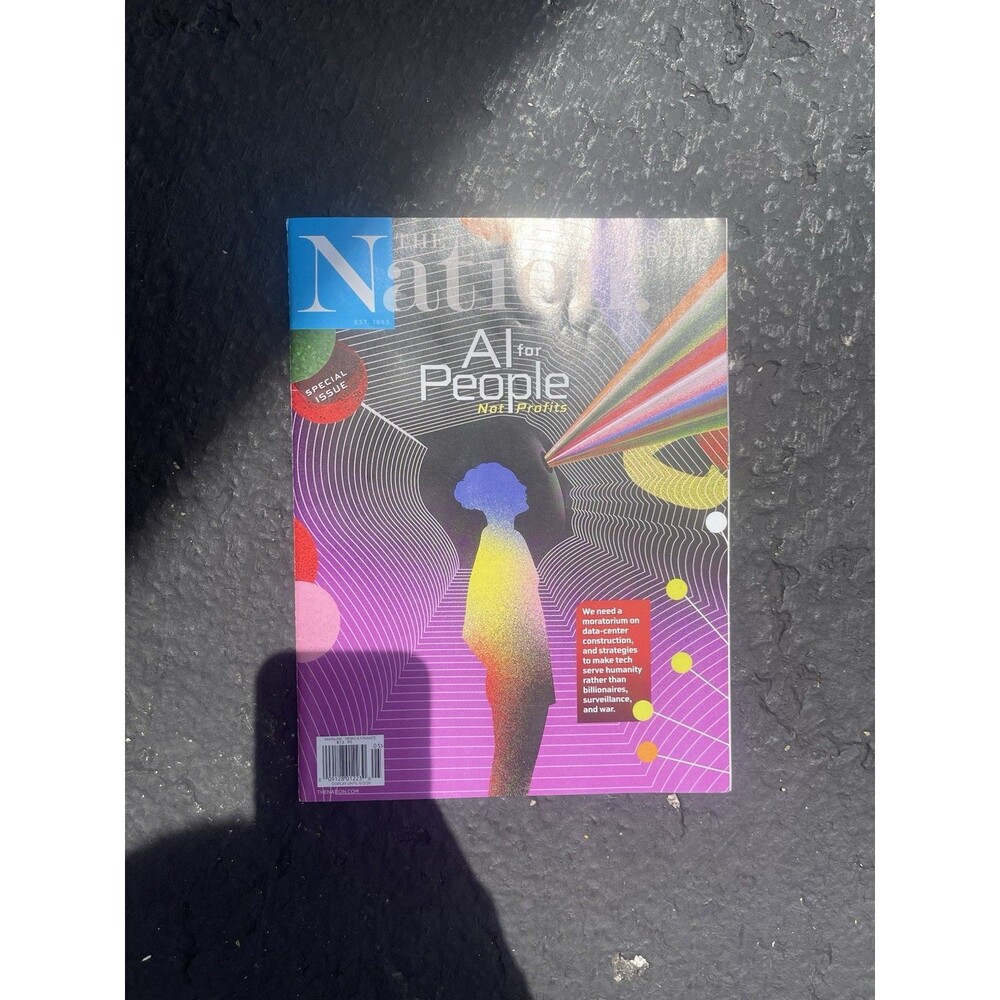 The Nation Magazine 2026 May ~SPECIAL ~ AI for People Not Profits ~ Spring Books